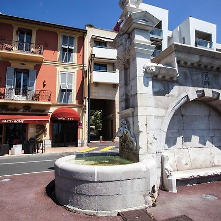 Paris Rome Hotel Menton Bagian luar foto