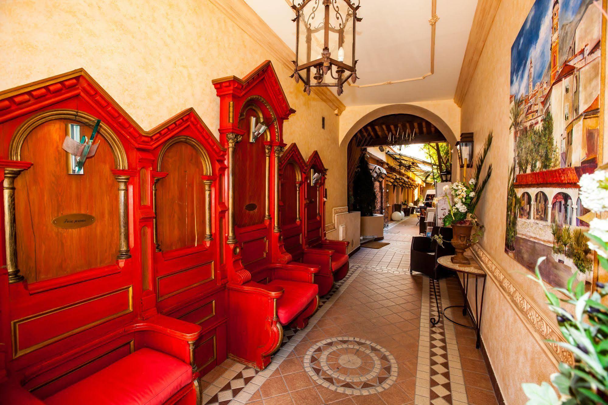 Paris Rome Hotel Menton Bagian luar foto